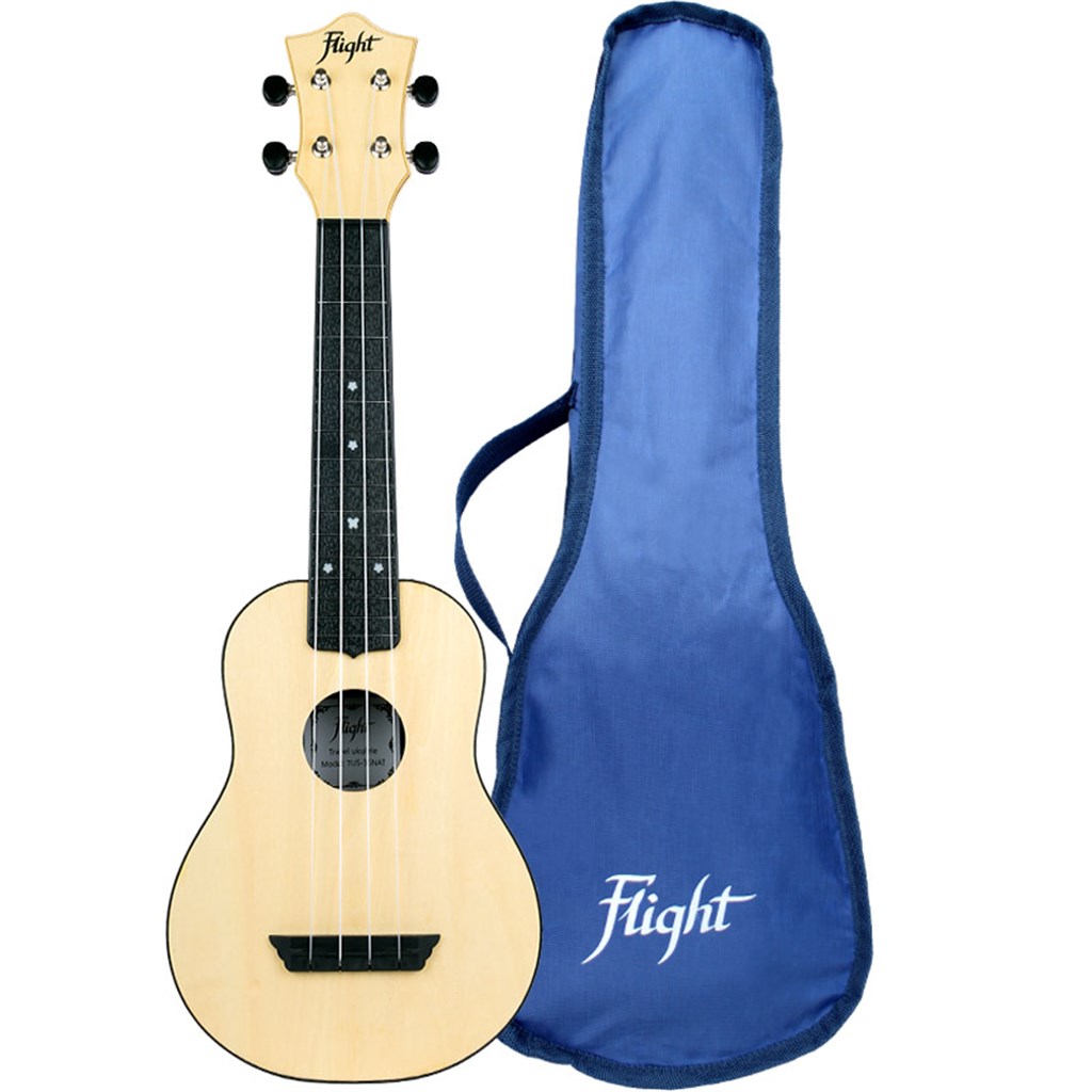 Flight: TUS35 ABS Travel Ukulele - Natural